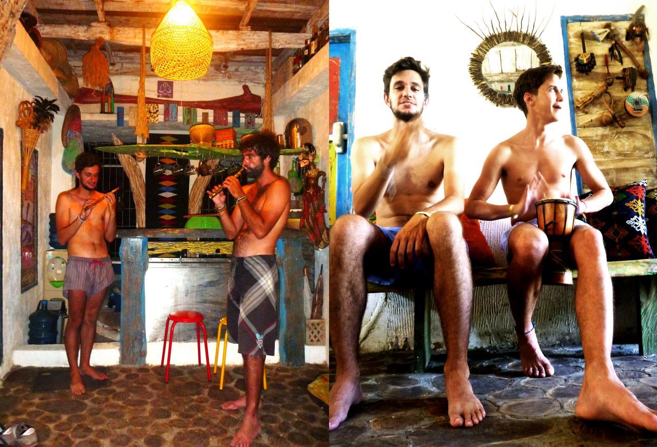 Gipsy Backpackers Vandrarhem Gili Trawangan Exteriör bild